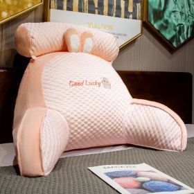 Large Backrest Waist Support Sofa Cushion (Option: Rabbit-Small Size 60 45cm)
