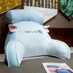 Large Backrest Waist Support Sofa Cushion (Option: Elephant-Small Size 60 45cm)